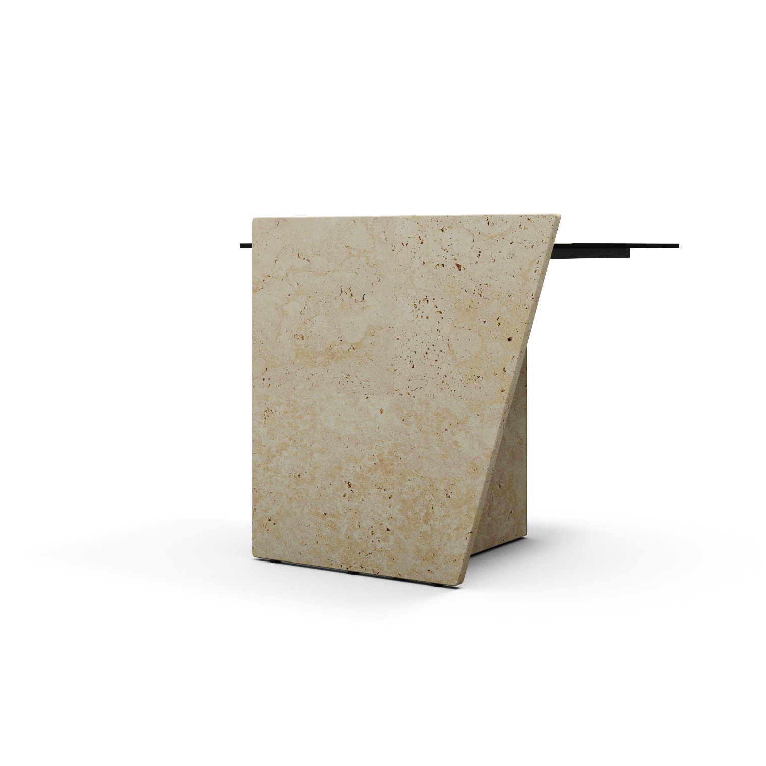 Shield - Tavolino basso sagomato